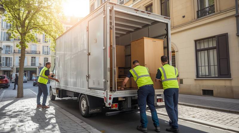 Déménagement partiel d'une maison avec un déménageur professionnel à Sainte-Croix 01120