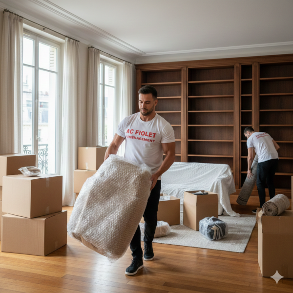 Déménagement complet d'une maison avec un déménageur professionnel à Saint-Priest 69800 sérieux 