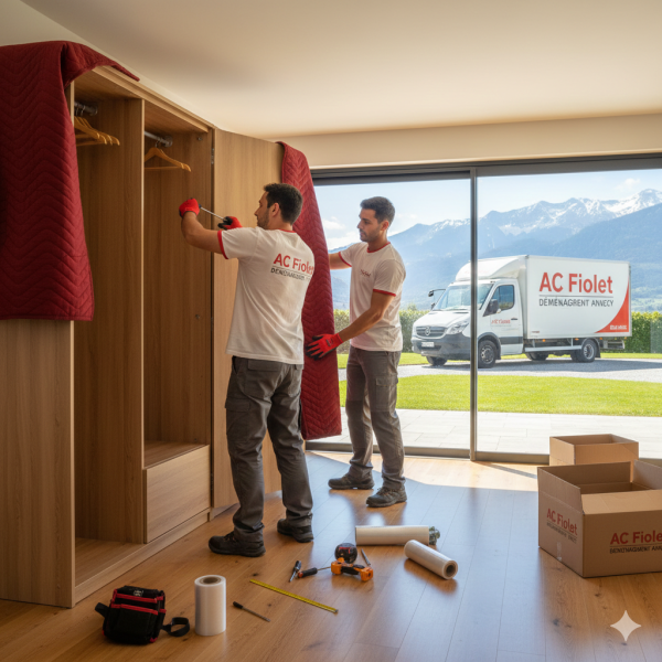 Déménagement de particuliers avec accès difficile avec un déménageur professionnel à Beaumont 74160