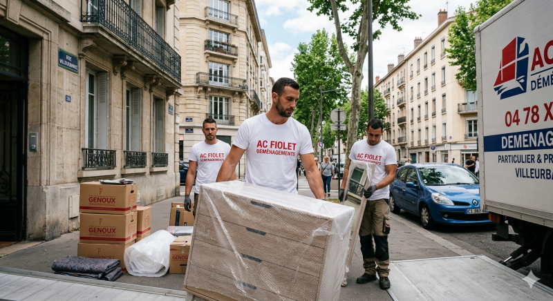 Déménageur à Villeurbanne 69100