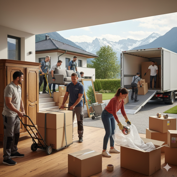 Déménagement avec aide en Savoie et Haute Savoie