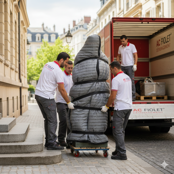 Déménagement et manutention d'Objets Lourds à Besançon 25 et dans le Doubs