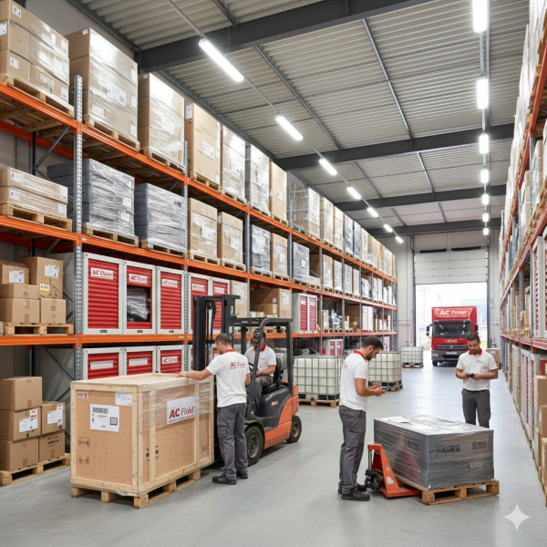 Déménagement entrepôt et stock avec un déménageur professionnel à La Boisse 01