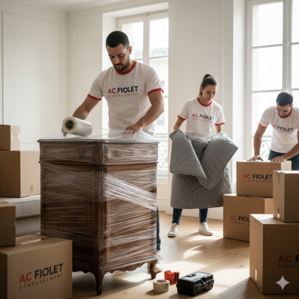 Mutation Professionnelle à Bourgoin-Jallieu 38 pris en charge par l'employeur avec un déménageur professionnel