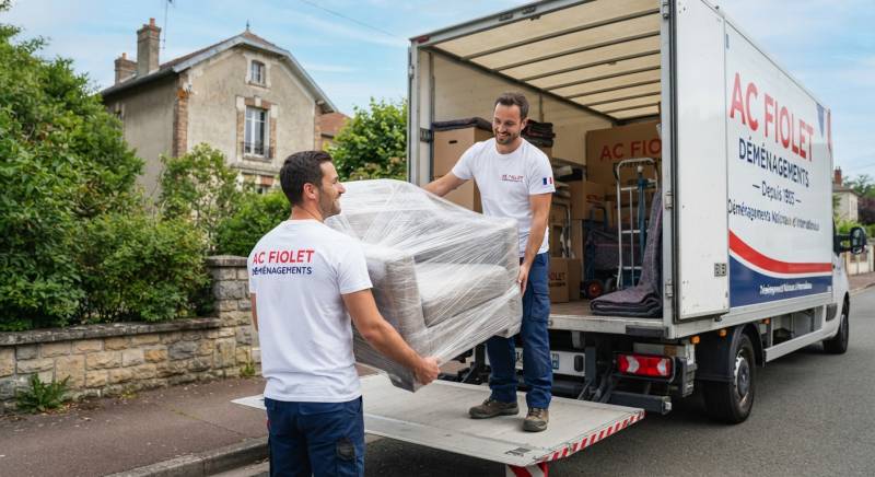 Entreprise déménagement Oyonnax sérieuse rapide