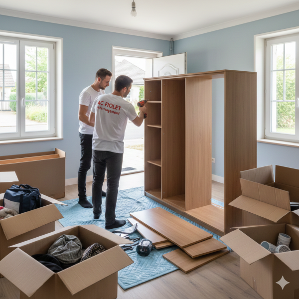 Déménagement de particulier avec un déménageur Professionnel à Aix-les-Bains 73100 expert dans le démontage et remontage de mobilier pas cher