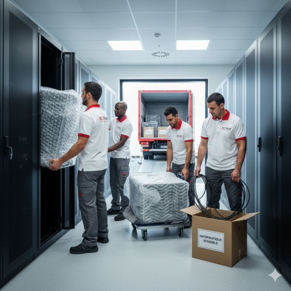 Déménagement Entreprises à Lons-le-Saunier 39000 avec un déménageur spécialisé dans le déménagement informatique et sensibles