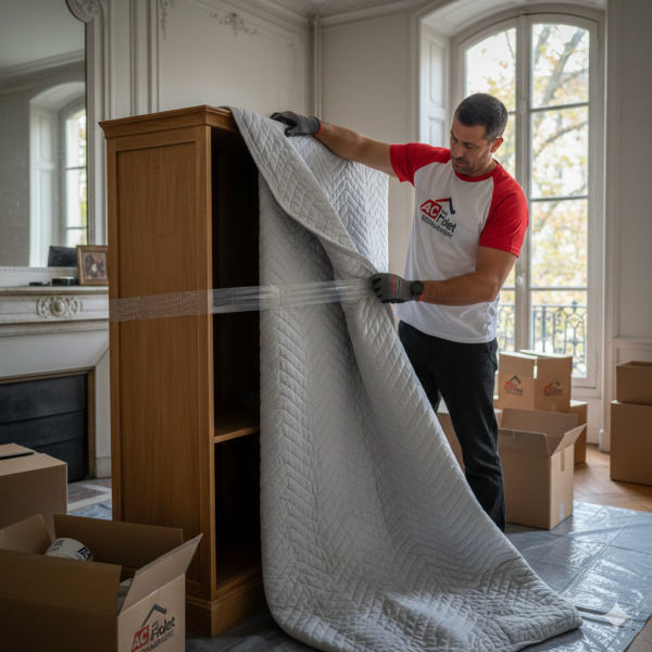 Déménageur Professionnel à Ruy-Montceau 38300 pour le déménagement complet d'un appartement 