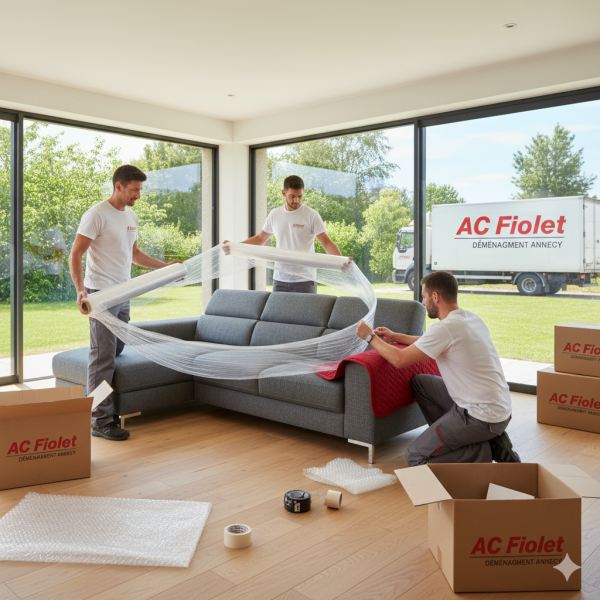 Déménagement à Pringy 74370 avec un déménageur professionnel qui propose plusieurs formules 