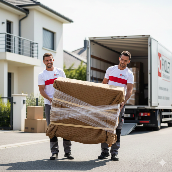 Déménagement à Crémieu 38460 avec un déménageur professionnel qui prend en charge mobiliers et éléctroménagers