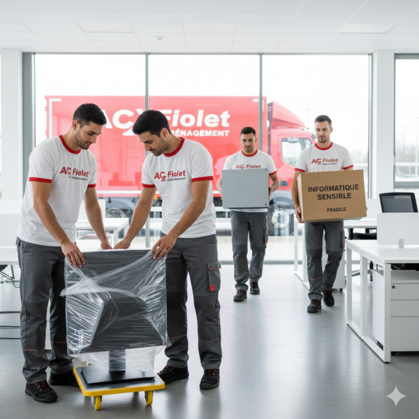 Déménagement entreprises clé en main à Chalon-sur-Saône 71 avec un déménageur professionnel 