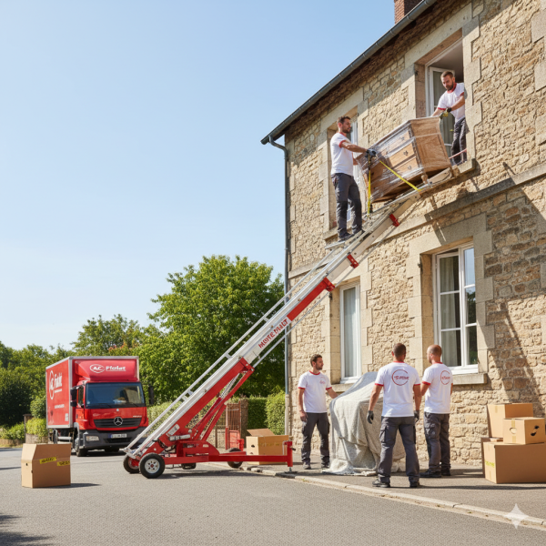 Déménagement d'une maison sur plusieurs étages avec un déménageur professionnel à Brou 01000