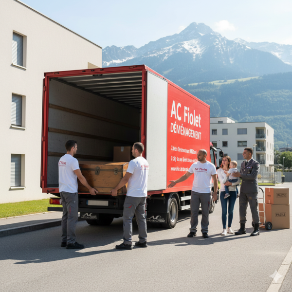 Déménagement Militaire et Gendarme à Annecy 74 avec un déménageur professionnel spécialisé