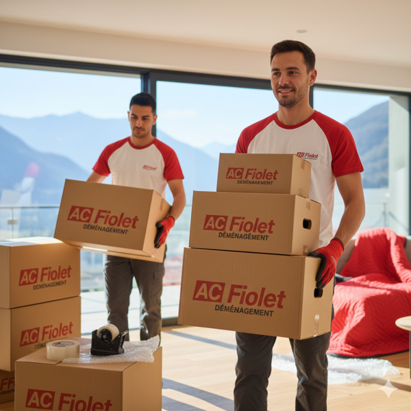Déménageur Professionnel à Ville-la-Grand 74100 pour un déménagement a petit budget en formule économique