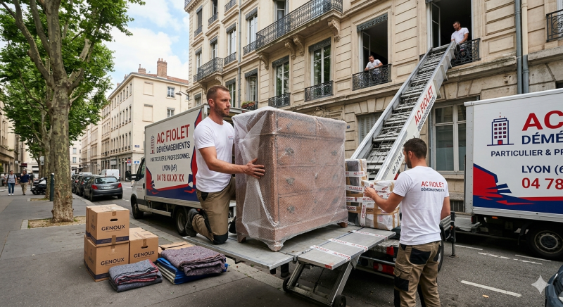 Entreprise de déménagement à Lyon 6 