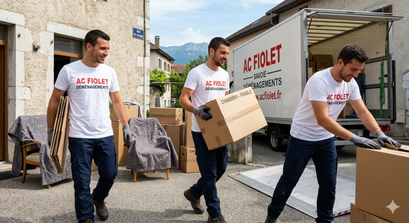 Déménageur à Chambéry et Savoie