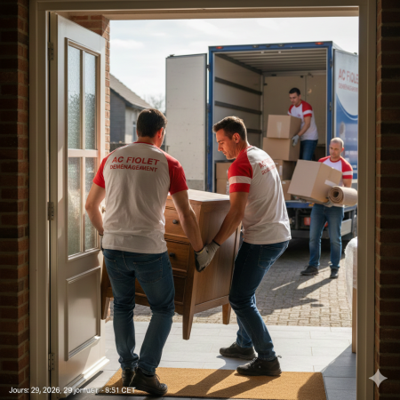 Notre zone d'activité pour ce service Devis gratuit pour un déménagement clé en main de maison avec démontage et emballage de mobilier à