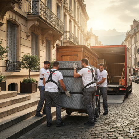 Notre zone d'activité pour ce service Devis gratuit pour un déménagement express avec protection de mobilier et monte-charge motorisé à