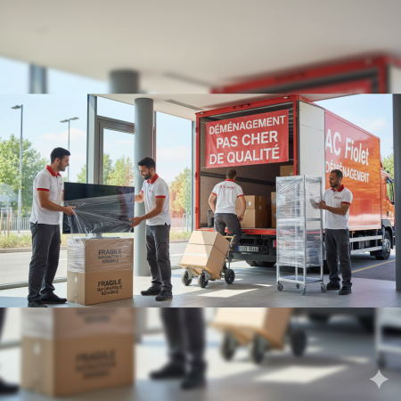 Notre zone d'activité pour ce service Service de déménagement clé en main avec emballage maritime pour destination internationale à partir de