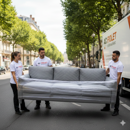 Notre zone d'activité pour ce service Entreprise de déménagement spécialisée dans les mutations de fonctionnaires avec camion et chauffeur à